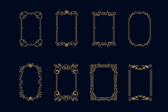 Download Vector Decorative Frame Design Template - Vector Collection