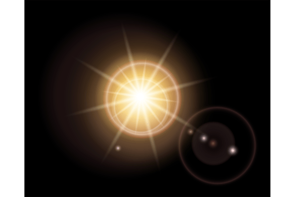 Download Light Glare Effect. Lens Yellow Glow Spa - Glare Collection