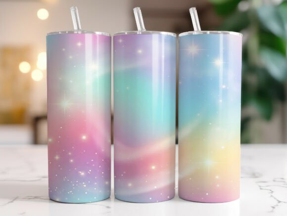 Download Soft Gradient Sparkle 20oz Tumbler Wrap - Tumbler wrap Collection