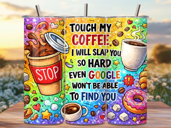 Download Funny Coffee Quote PNG Tumbler Wrap - Tumbler wrap Collection