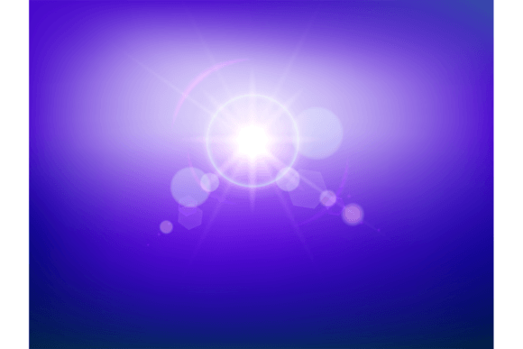 Download Lens Glare Light Effect. White Glow and - Glare Collection
